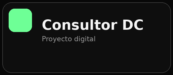 Consultor DC